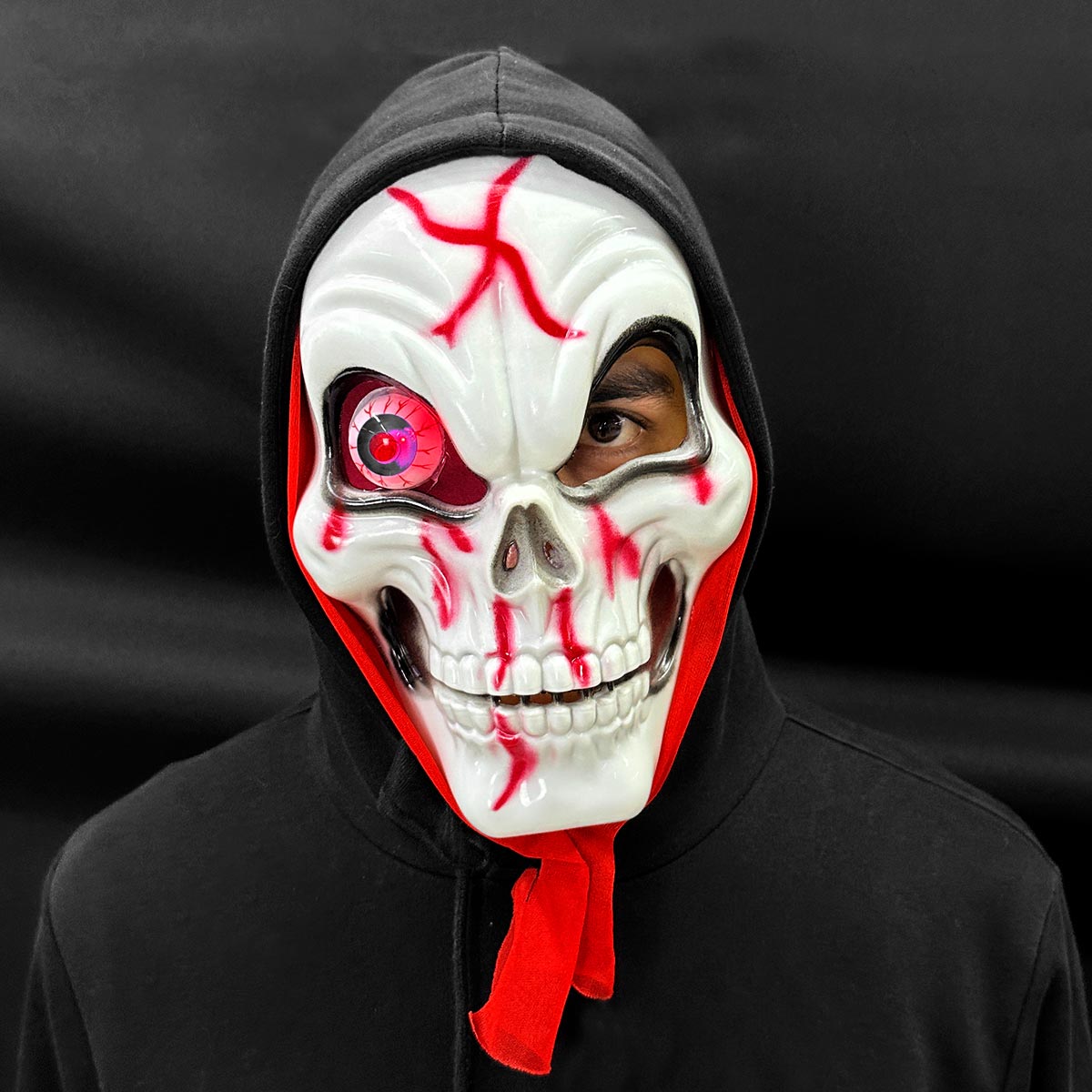 Miniatura 6 de Mascara La Muerte Ojo LED OF-1381